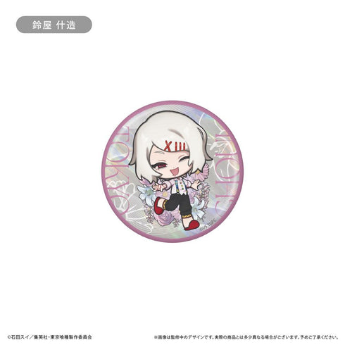 『東京喰種トーキョーグール』ラメ缶バッジ お花Ver.【BOX】