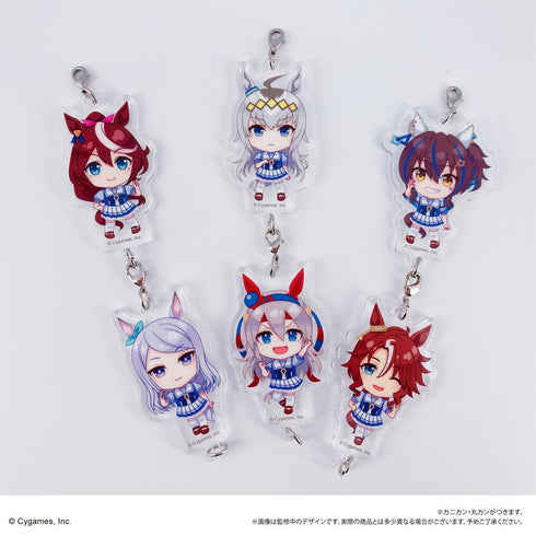 『ウマ娘 プリティーダービー』連結ミニアクリルキーチェーンVol.1【BOX】