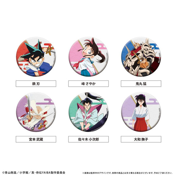 『真・侍伝 YAIBA』ラメ缶バッジ【BOX】