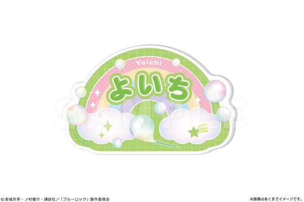『ブルーロック』おなまえバッジ Ver. Soap bubbles 01 潔世一