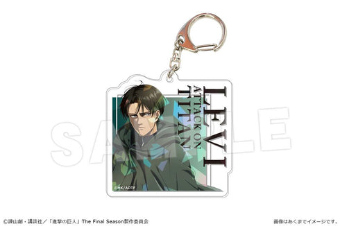 『進撃の巨人』ホログラムアクリルキーホルダー 02 リヴァイ