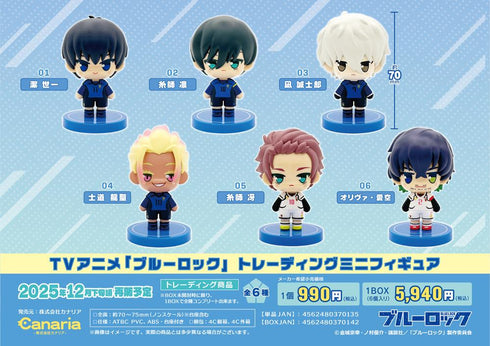 『ブルーロック』トレーディングミニフィギュア【BOX】【202512再販】