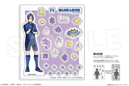 『ブルーロック』アクリルフレークパーツ 09 御影玲王