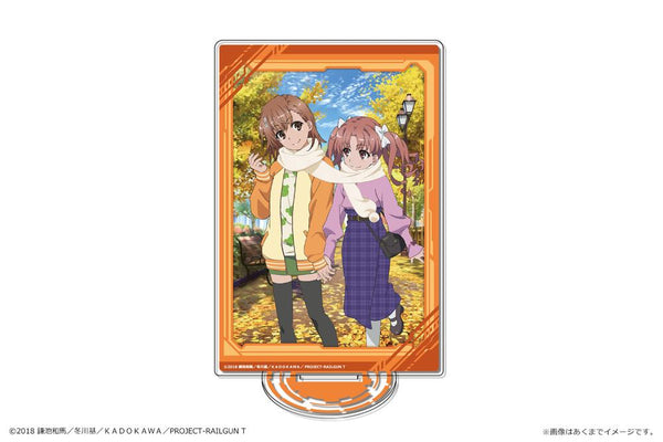 『とある科学の超電磁砲T』アクリルパネルスタンド 01 デザイン01