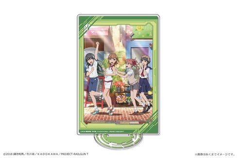 『とある科学の超電磁砲T』アクリルパネルスタンド 02 デザイン02