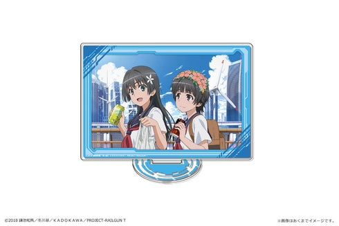 『とある科学の超電磁砲T』アクリルパネルスタンド 03 デザイン03