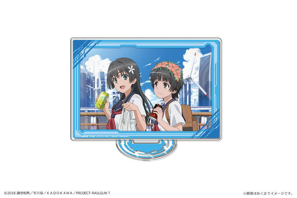 『とある科学の超電磁砲T』アクリルパネルスタンド 03 デザイン03