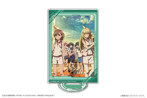 『とある科学の超電磁砲T』アクリルパネルスタンド 05 デザイン05