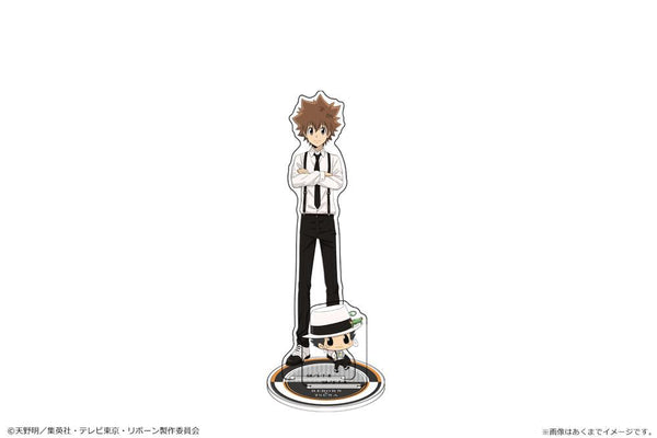 『家庭教師ヒットマンREBORN!』Bigアクリルフィギュア Ver.モノトーン 01 リボーン&沢田綱吉