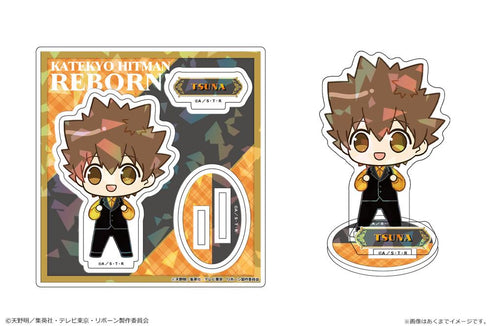 『家庭教師ヒットマンREBORN!』ホログラムアクリルフィギュアmini 02 沢田綱吉