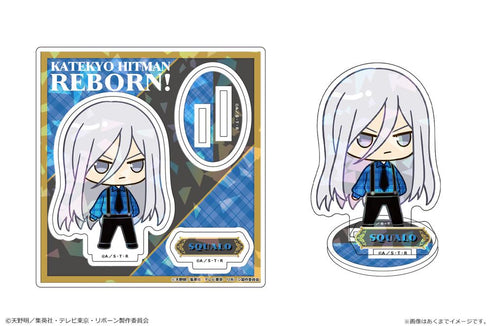 『家庭教師ヒットマンREBORN!』ホログラムアクリルフィギュアmini 06 スクアーロ(10年後)