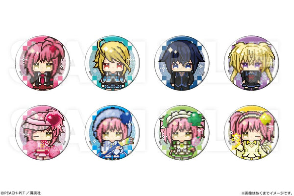 『しゅごキャラ!』kawabit トレーディンググリッター缶バッジ【BOX】