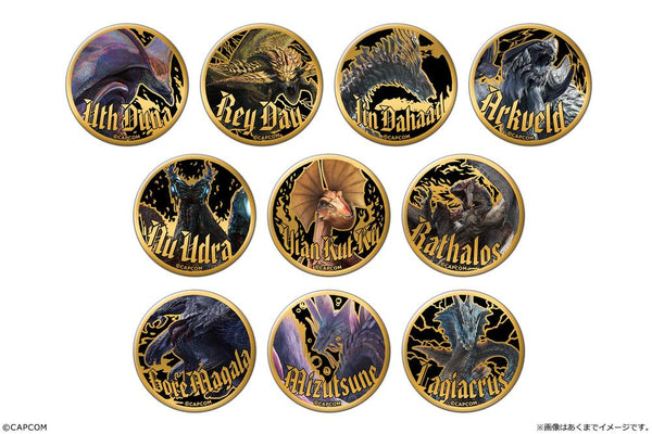 『モンスターハンターワイルズ』メタル缶バッジコレクション【BOX】