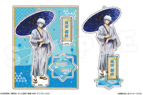 『銀魂』ホログラムアクリルフィギュア Ver.雪月風花 01 坂田銀時