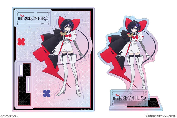 "THE RIBBON HERO" Aurora Acrylic Figure 01: Sapphire