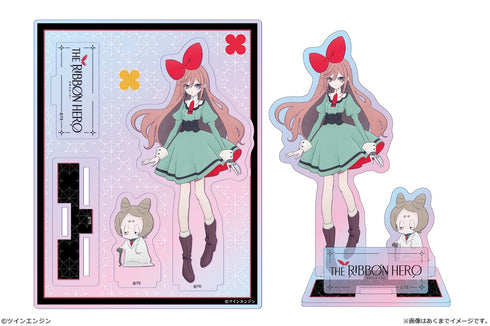 『THE RIBBON HERO リボンヒーロー』オーロラアクリルフィギュア 02 サファイア&ジルコ