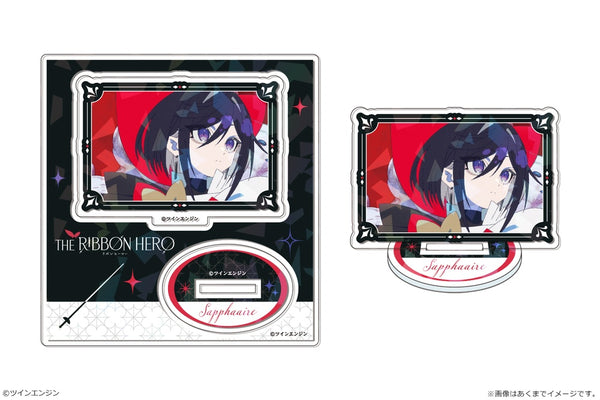 "THE RIBBON HERO" Hologram Acrylic Stand Mini 01 Sapphire A