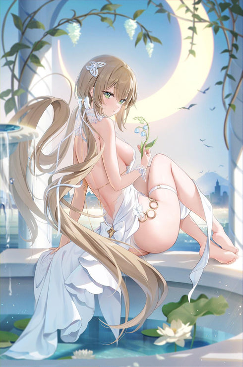 Broomstick创作的 "Momoko "插图。
