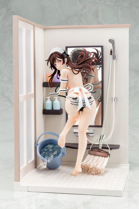 『彼女、お借りします』水原千鶴 メイドビキニdeおそうじフィギュア