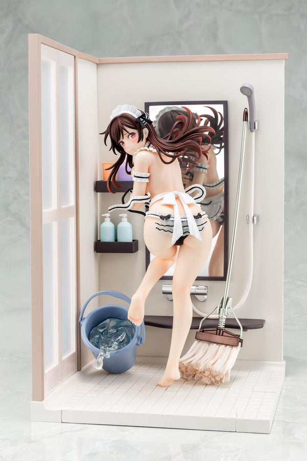 『彼女、お借りします』水原千鶴 メイドビキニdeおそうじフィギュア