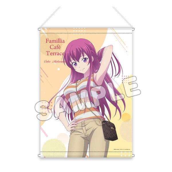 『女神のカフェテラス』描き下ろしB2タペストリー 幕澤桜花(私服)【202405再販】