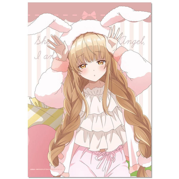『お隣の天使様にいつの間にか駄目人間にされていた件』【描き下ろし】B2タペストリー 椎名真昼(部屋着うさ耳パーカー)【202502再販】
