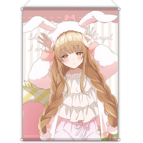 『お隣の天使様にいつの間にか駄目人間にされていた件』【描き下ろし】B2タペストリー 椎名真昼(部屋着うさ耳パーカー)【202502再販】