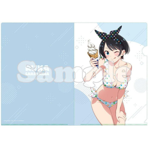 『彼女、お借りします第3期』クリアファイル 更科瑠夏(水着)