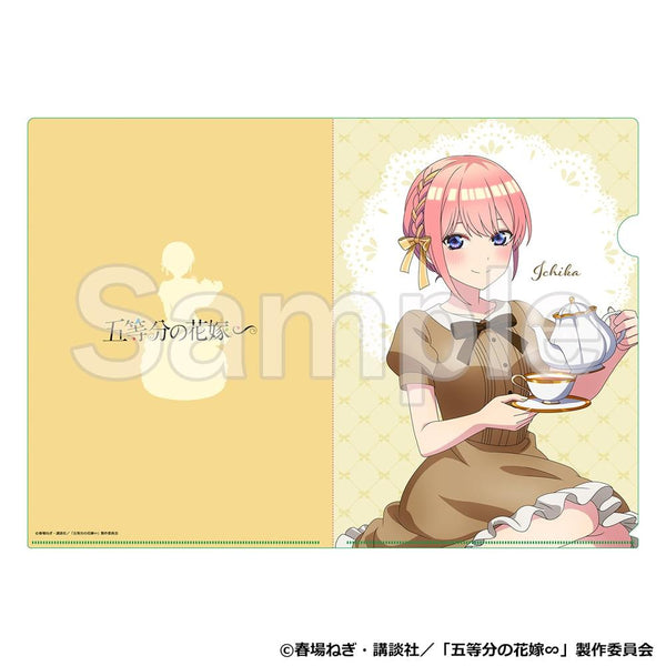 『五等分の花嫁∽』【描き下ろし】クリアファイル 一花(アフタヌーンティーVer.)【202501再販】