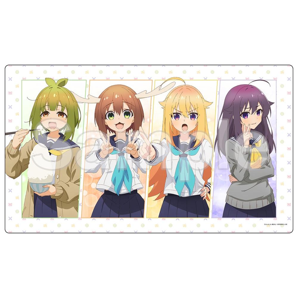 しかのこのこのここしたんたん ラバーマット プレイマット デスクマット プレマ しかのこのこのここしたんたん』ラバーマット (シカ部) – Anime Store