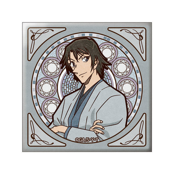 『名探偵コナン』(アールヌーボー) スクエア缶バッジ 羽田 秀吉【202507再販】