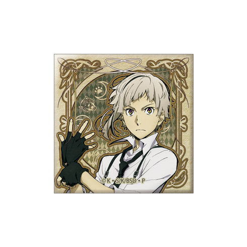 『文豪ストレイドッグス』アールヌーボーアート スクエア缶バッジ vol.2 中島敦【202505再販】