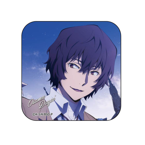 『文豪ストレイドッグス』雑誌版権 スクエア缶バッジ 太宰治【202505再販】