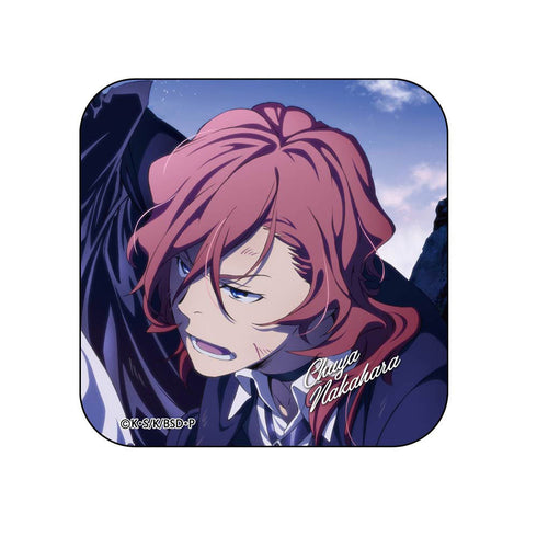 『文豪ストレイドッグス』雑誌版権 スクエア缶バッジ 中原中也【202505再販】