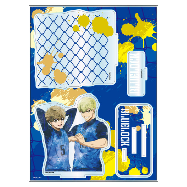 『ブルーロック』グランジアート アクリルジオラマ 成早朝日&雷市陣吾