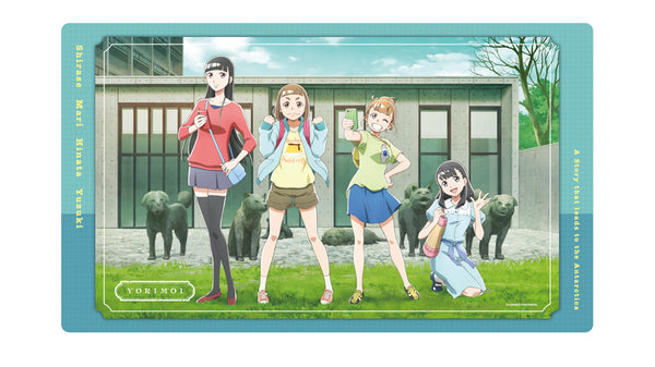 『宇宙よりも遠い場所』2022 描き下ろしラバーマット