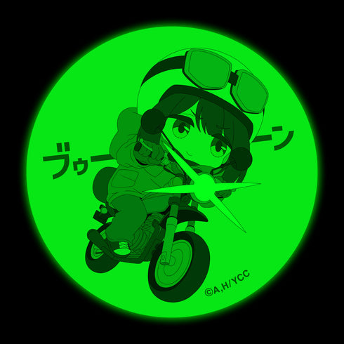 『ゆるキャン△SEASON2』高発光ステッカー 土岐綾乃on バイク3種セット