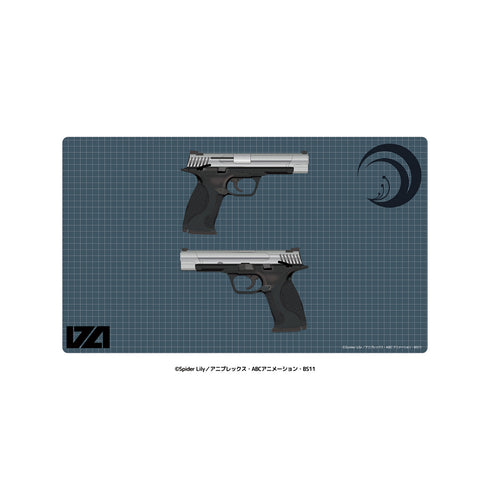 『リコリス・リコイル』たきなの銃 ラバーマット