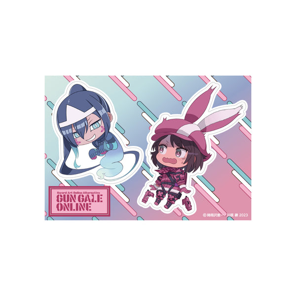 『ソードアート・オンライン オルタナティブ ガンゲイル・オンライン』GG3耐ステッカー ゴーストピトさん&びっくりレン