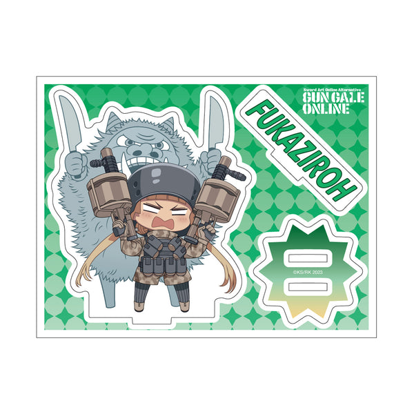 『ソードアート・オンライン オルタナティブ ガンゲイル・オンライン』フカ次郎&なまはげアクリルスタンド