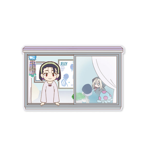 『Do It Yourself!! -どぅー・いっと・ゆあせるふ-』GG3耐ステッカーぷりんの部屋の窓