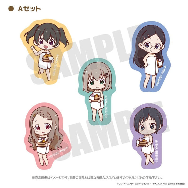『ヤマノススメNext Summit』温泉ステッカーセット(Aセット)