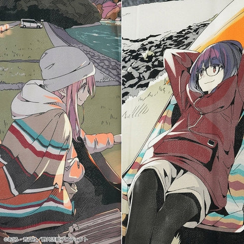 『ゆるキャン△ SEASON3』マルチタペストリーのれん なでしこ