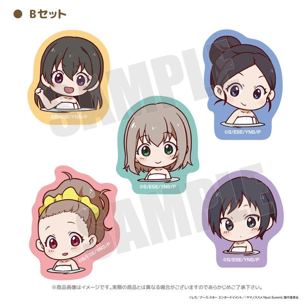 『ヤマノススメNext Summit』温泉ステッカーセット(Bセット)