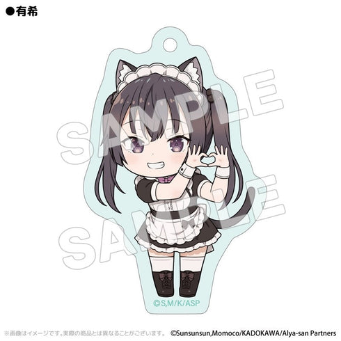 『時々ボソッとロシア語でデレる隣のアーリャさん』猫メイド アクリルキーホルダー 有希