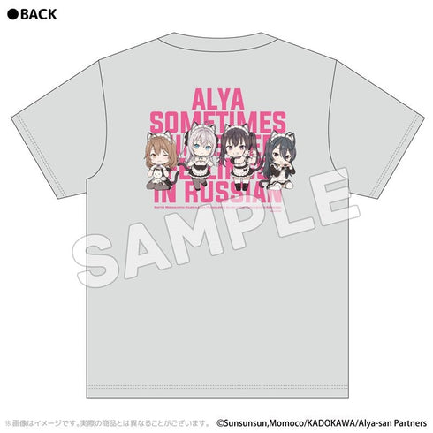 『時々ボソッとロシア語でデレる隣のアーリャさん』猫メイド Tシャツ