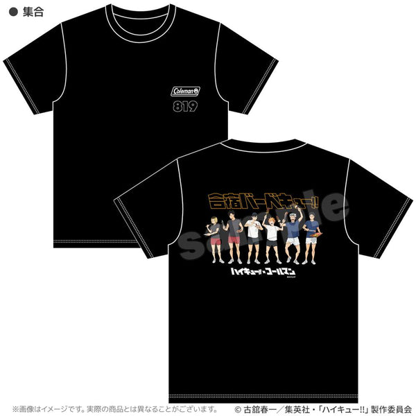 『ハイキュー!!×Coleman』合宿BBQ Tシャツ L