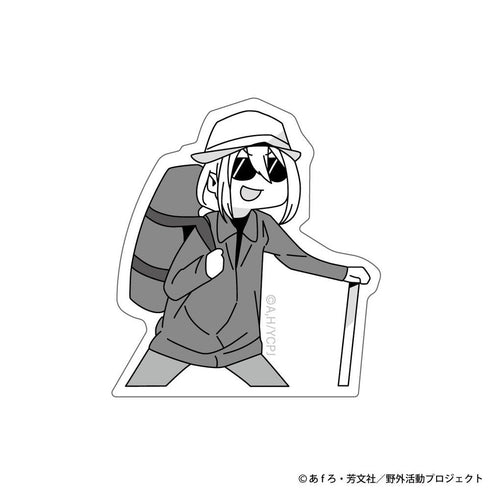 『ゆるキャン△ SEASON3』放課後100号記念なでしこのステッカーセット