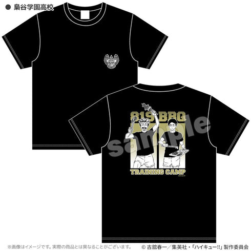 『ハイキュー!!×Coleman』合宿BBQ Tシャツ 梟谷学園高校 M