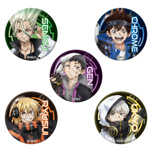 『Dr.STONE』サイバーパンク 缶バッジ 全5種【BOX】【202610再販】